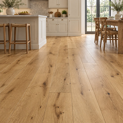 Boston Engineered Real Wood French Oak Brushed UV Oiled